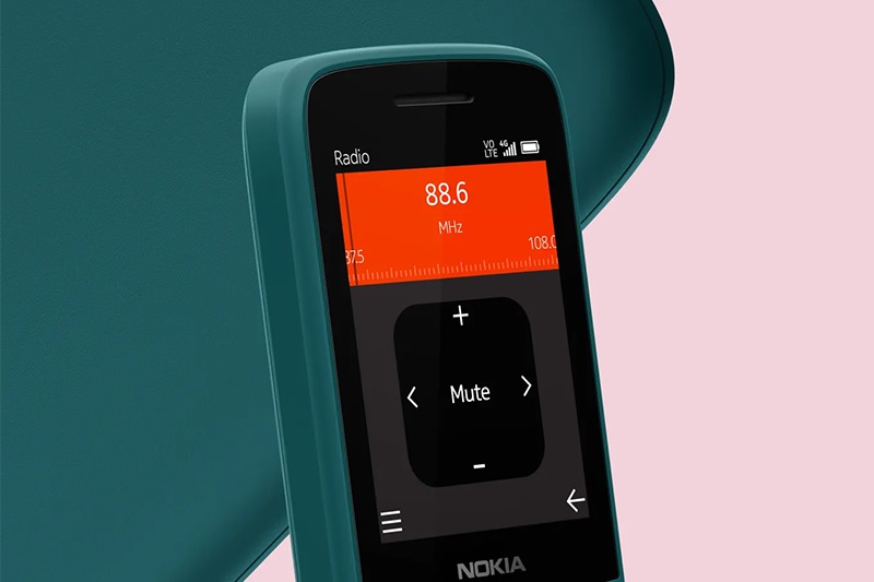 Nokia 110 4G có màn hình lớn hơn